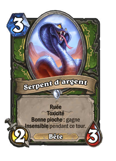 Serpent d’argent