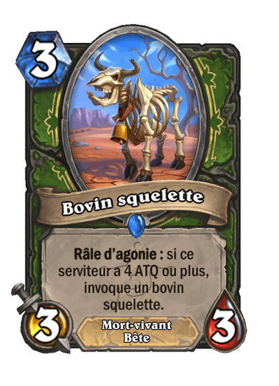 Bovin squelette