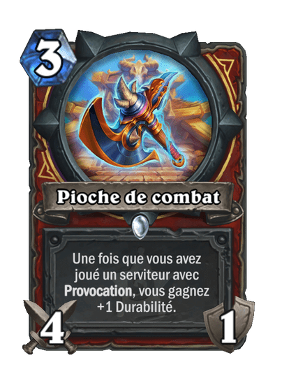 Pioche de combat