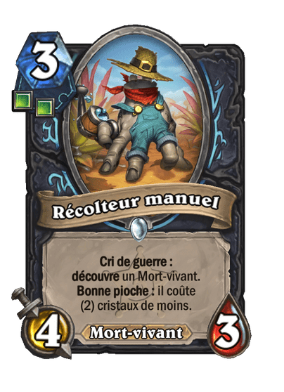 Récolteur manuel