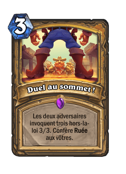 Duel au sommet !