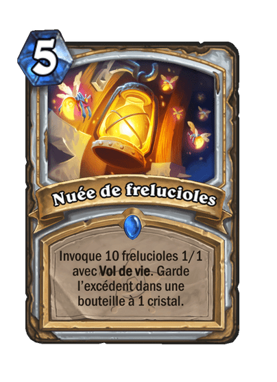 Nuée de frelucioles