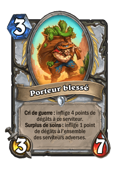 Porteur blessé