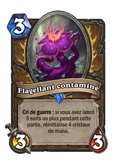 Flagellant contaminé