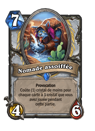 Nomade assoiffée