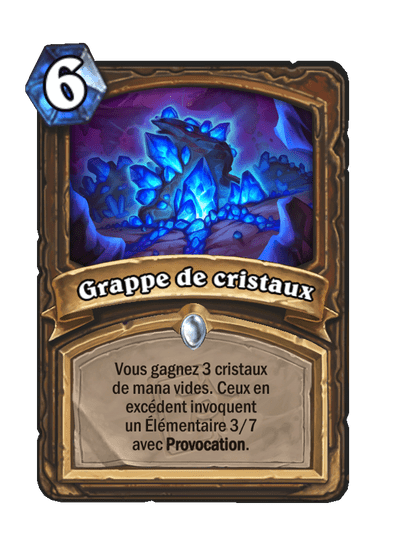 Grappe de cristaux