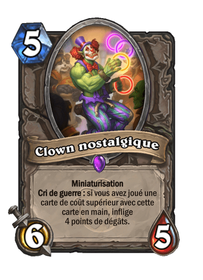 Clown nostalgique