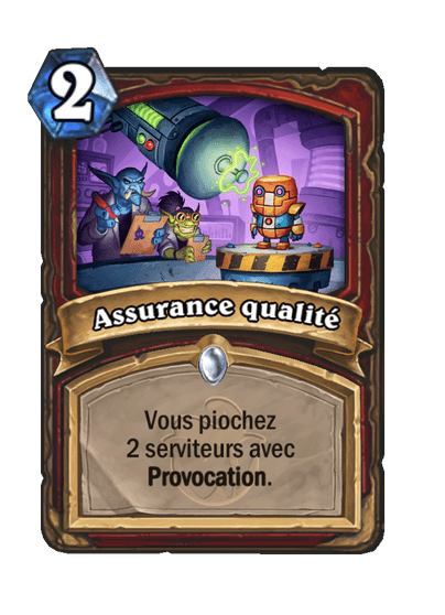 Assurance qualité