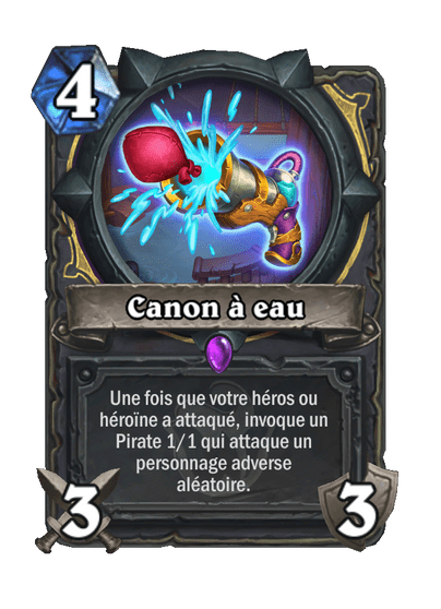 Canon à eau