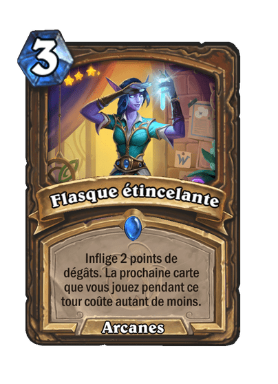 Flasque étincelante