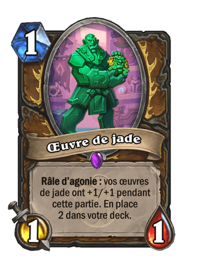 Œuvre de jade
