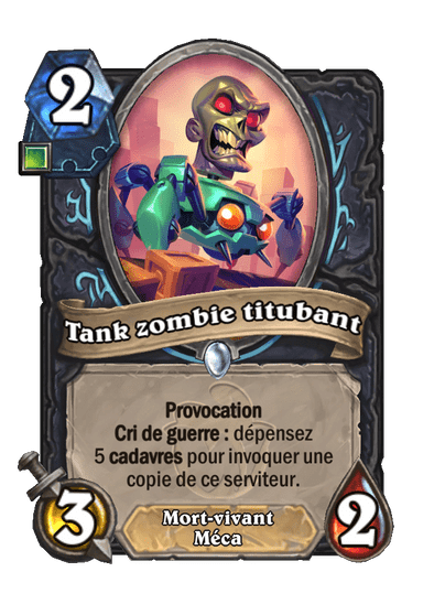 Tank zombie titubant