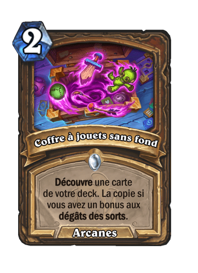 Coffre à jouets sans fond