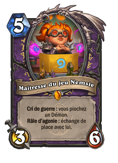 Maîtresse du jeu Nemsie