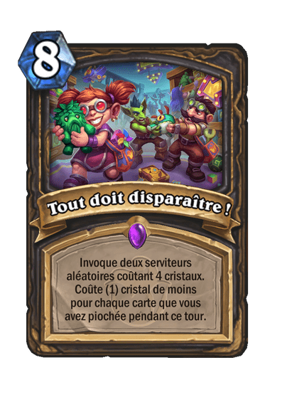 Tout doit disparaître !