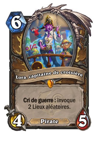 Lora, capitaine de croisière