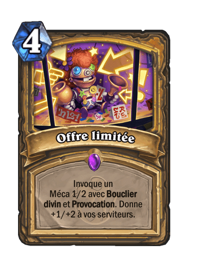 Offre limitée