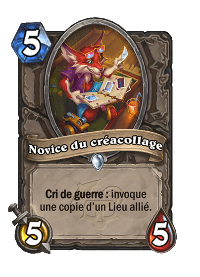 Novice du créacollage