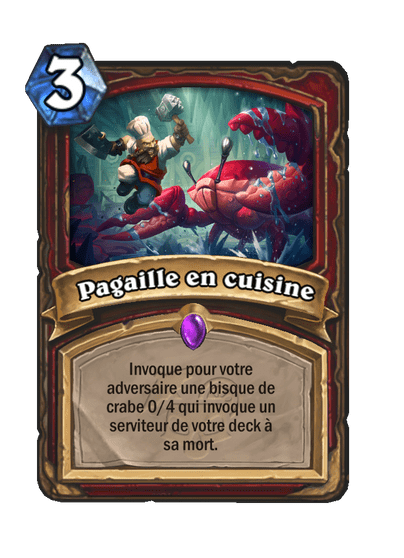 Pagaille en cuisine