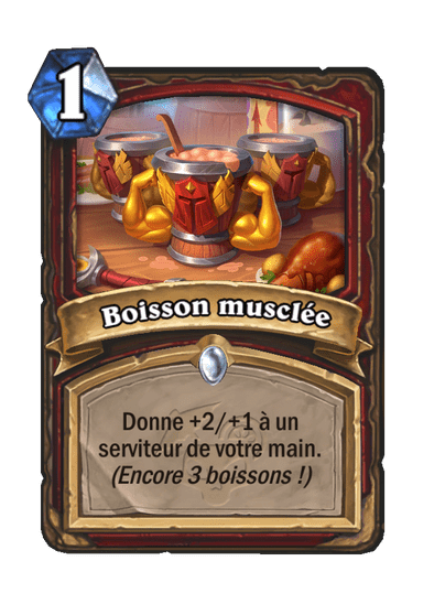 Boisson musclée