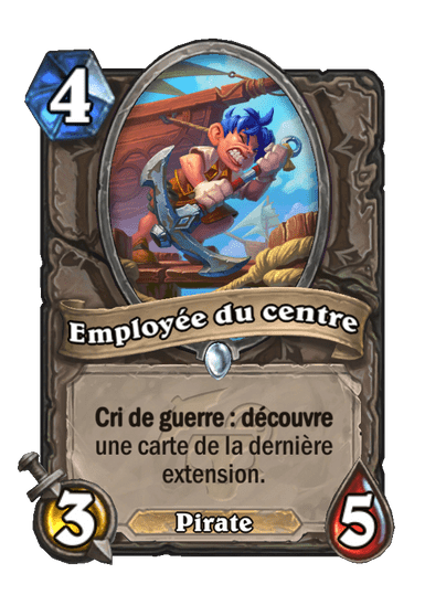 Employée du centre