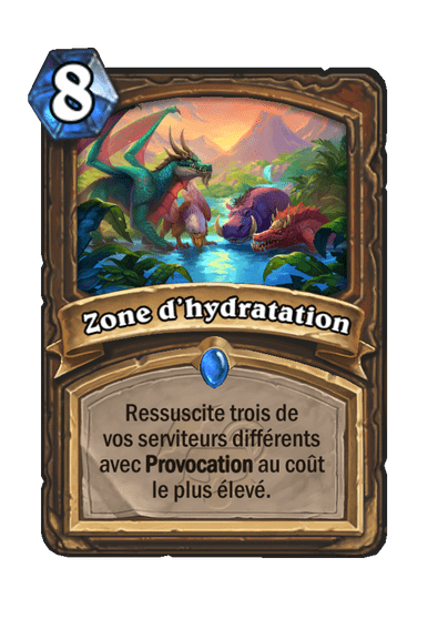 Zone d’hydratation