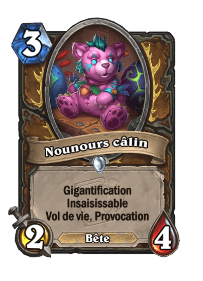 Nounours câlin