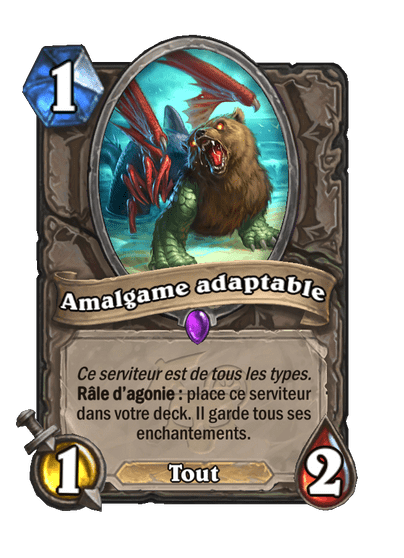 Amalgame adaptable