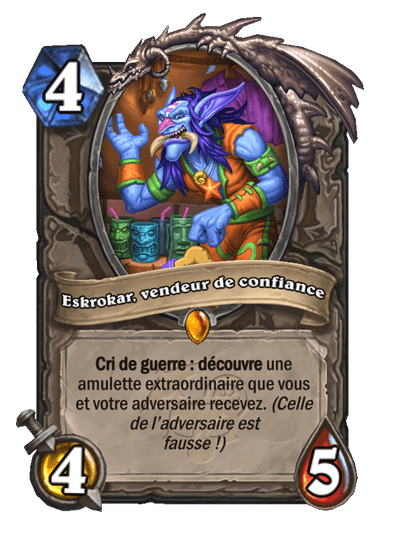 Eskrokar, vendeur de confiance