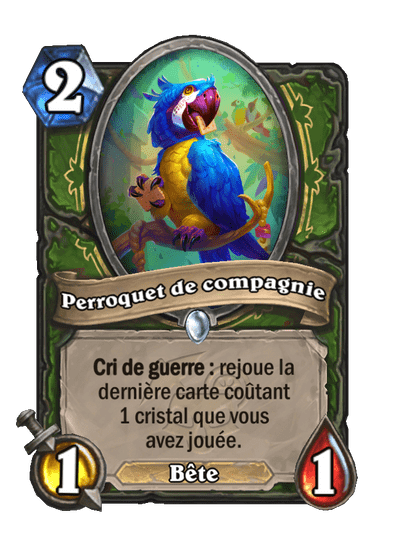 Perroquet de compagnie