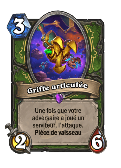 Griffe articulée