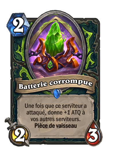 Batterie corrompue