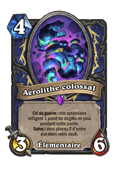 Aérolithe colossal