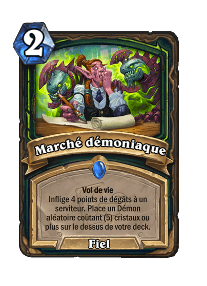 Marché démoniaque