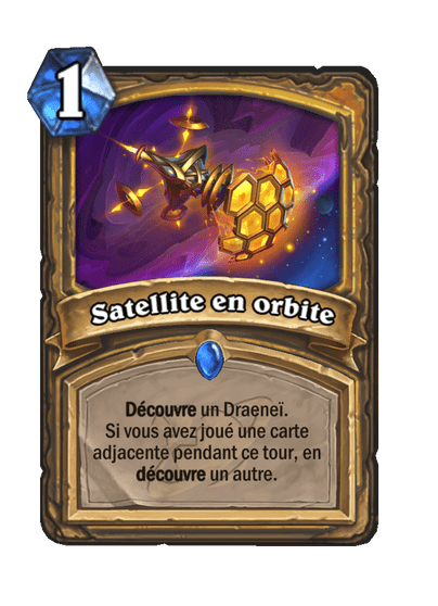 Satellite en orbite