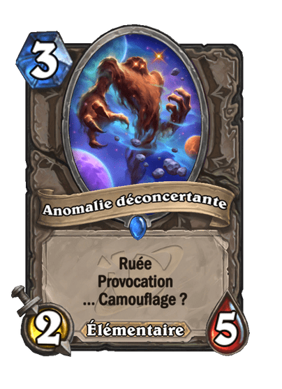 Anomalie déconcertante