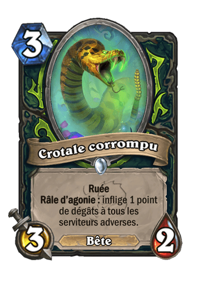Crotale corrompu (Fondamental)