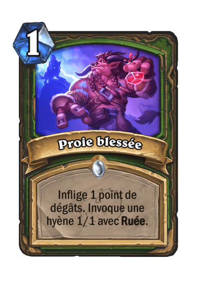 Proie blessée (Fondamental)