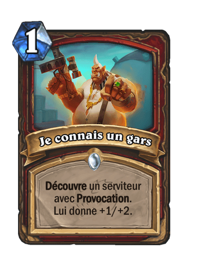 Je connais un gars (Fondamental)