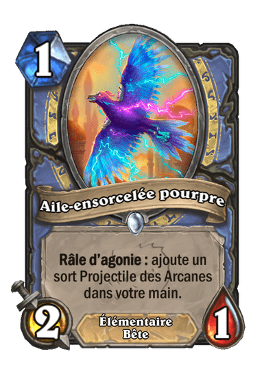 Aile-ensorcelée pourpre (Fondamental)