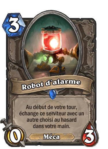Robot d’alarme (Héritage)