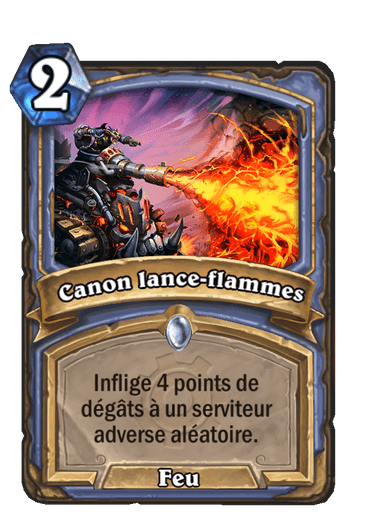 Canon lance-flammes