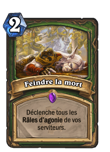 Feindre la mort