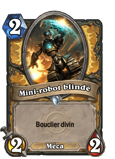 Mini-robot blindé