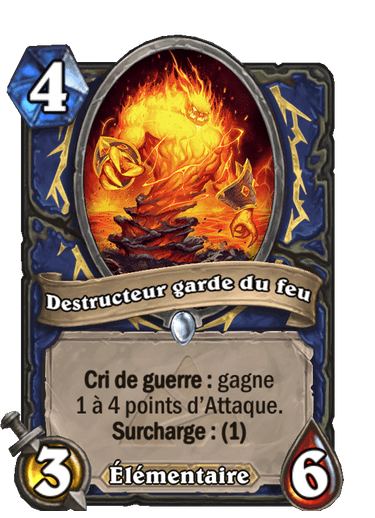 Destructeur garde du feu