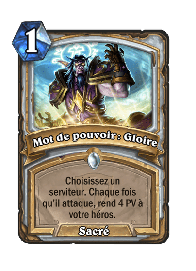 Mot de pouvoir : Gloire