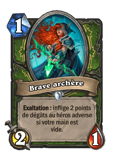 Brave archère