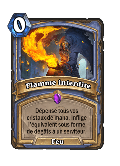 Flamme interdite