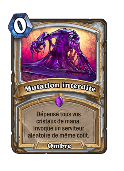 Mutation interdite