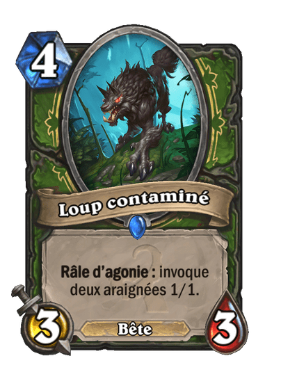 Loup contaminé